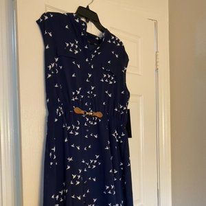 Always Indigo blue dress